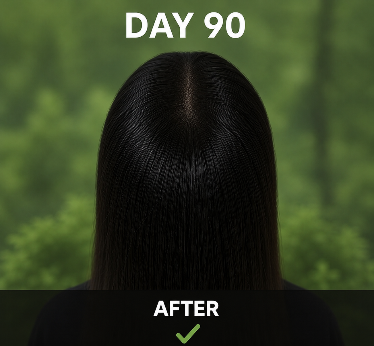 Anaya · Hair Oil + Serum day 90 after